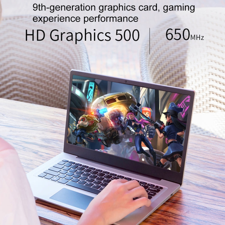 Jumper EZbook 3 SL Laptop, 13.3 inch, 6GB+64GB, 9000mAh Battery, Windows 10 Intel Apollo Lake N3450 Quad Core 1.1GHz-2.2GHz, Support TF Card & WiFi & Mini HDMI & Bluetooth(Aurora Silver)