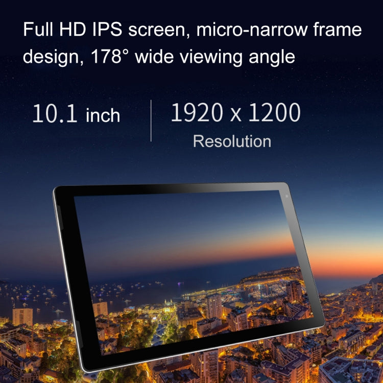 Jumper EZpad 7 Tablet PC, 10.1 inch, 4GB+32GB, Windows 10 Intel Cherry Trail X5 Z8350 Quad Core 1.44GHz-1.92GHz, Support TF Card & Bluetooth & WiFi & Micro HDMI, Not Included Keyboard(Black+Iron Gray)