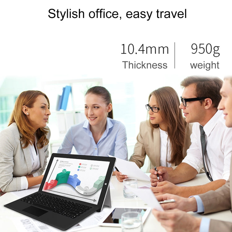 Jumper EZpad 6 Plus Tablet PC, 11.6 inch, 6GB+128GB, Windows 10 Intel Apollo Lake N3450 Quad Core 1.1GHz-2.2GHz, Support Bluetooth & WiFi & Micro HDMI, Not Included Keyboard(Black+Aurora Silver)