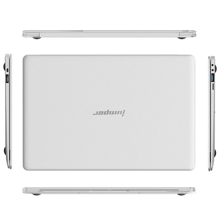 Jumper EZbook 3L Pro Laptop, 14.0 inch, 6GB+128GB, 9600mAh Battery, Windows 10 Intel Apollo Lake N3450 Quad Core 1.1GHz-2.2GHz, Support TF Card & Dual Band WiFi & HDMI(Silver)