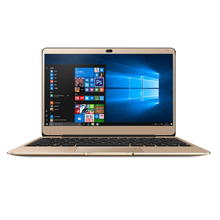 ONDA Xiaoma 21 Laptop, 12.5 inch, 4GB+64GB, Fingerprint Identification, Windows 10, Intel Apollo Lake N3450 Quad Core 2.2GHz, Support TF Card & SSD Extension, Dual Band WiFi, Bluetooth, US Plug(Gold)