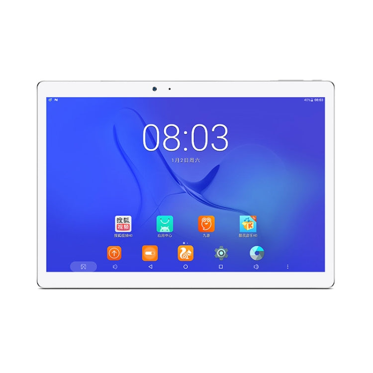 Teclast T10 Tablet, 4GB+64GB, Fingerprint Identification, 8100mAh Battery, 10.1 inch Android 7.0 MTK8176 Hexa Core 1.7GHz, Support OTG & GPS & Bluetooth & Dual Band WiFi, US Plug(Silver)
