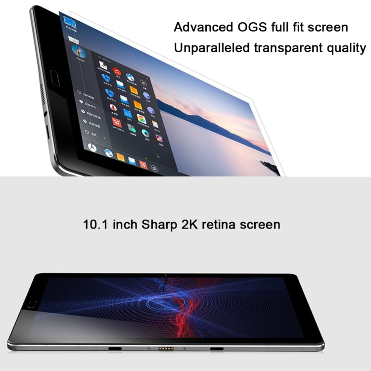 ONDA V10 Pro, 10.1 inch, 2GB+32GB, Fingerprint Identification, 2K IPS Screen, Phoenix OS + Android 6.0 Dual System, MediaTek MT8173 Quad Core, Support 4K Video Playback 256GB TF, Dual Band WiFi, BT  (US Plug)(Black)