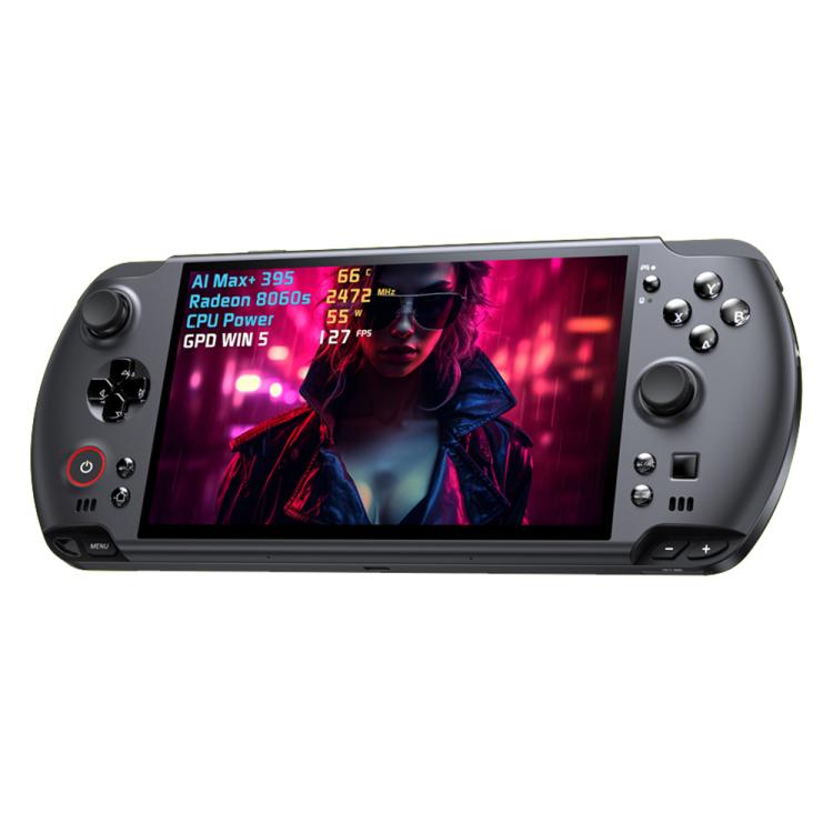 GPD WIN 5 Handheld Game Console, 32GB+1TB, 7 inch Windows 11 OS AMD Ryzen AI Max 385 CPU, EU Plug