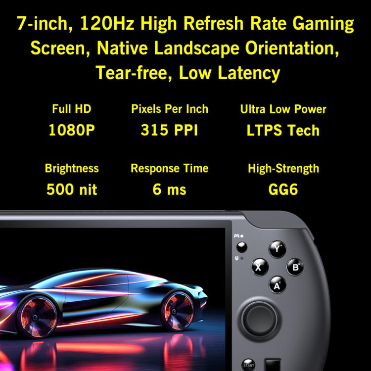 GPD WIN 5 Handheld Game Console, 32GB+1TB, 7 inch Windows 11 OS AMD Ryzen AI Max 385 CPU, EU Plug