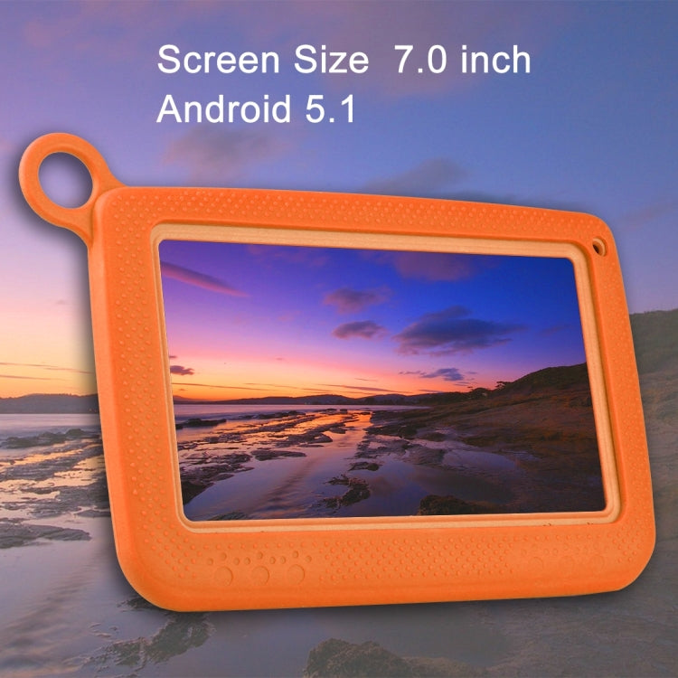 Astar Kids Education Tablet, 7.0 inch, 1GB+16GB, Android 4.4 Allwinner A33 Quad Core, with Silicone Case