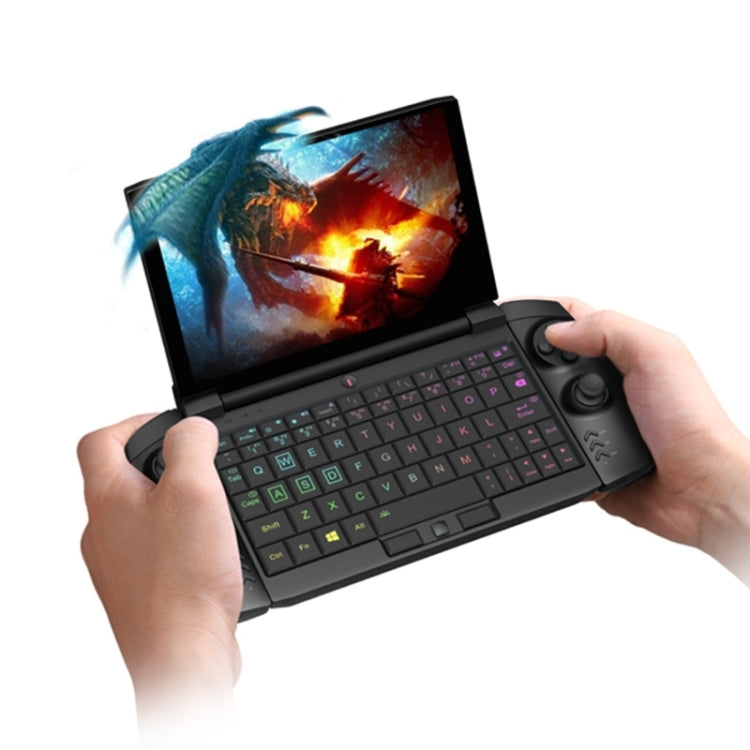 OneGx1 Pro PC Mini Laptop, 7.0 inch, 16GB+512GB, 5G Network, Windows 10, Intel Core i7-1160G7 1.2-2.1GHz, Urbo 4.4GHz, 12000mAh Battery, Support  WiFi & BT, with GamePad(Black)