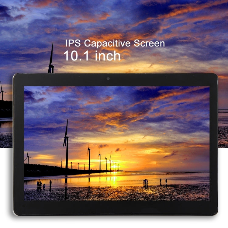 4G Phone Call, Tablet PC, 10.1 inch, 2GB+32GB, Support Google Play, Android 7.0 MTK6753 Cortex-A53 Octa Core 1.5GHz, Dual SIM, Support GPS, OTG, WiFi, Bluetooth