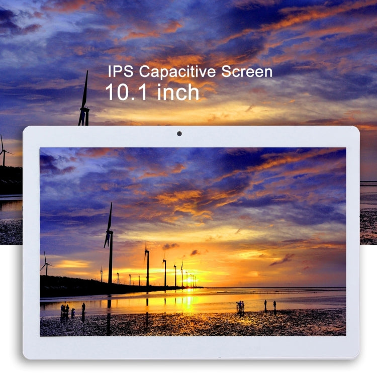 4G Phone Call, Tablet PC, 10.1 inch, 2GB+32GB, Support Google Play, Android 7.0 MTK6753 Cortex-A53 Octa Core 1.5GHz, Dual SIM, Support GPS, OTG, WiFi, Bluetooth