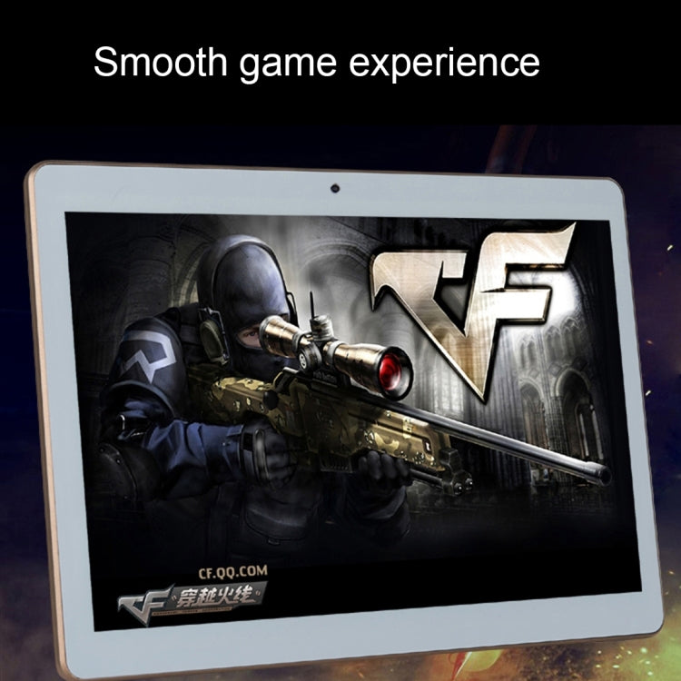 4G Phone Call, Tablet PC, 10.1 inch, 2GB+32GB, Support Google Play, Android 7.0 MTK6753 Cortex-A53 Octa Core 1.5GHz, Dual SIM, Support GPS, OTG, WiFi, Bluetooth