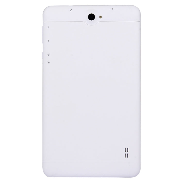 4G Phone Call Tablet PC, 7.0 inch, 1GB+8GB, Android 6.0 MTK8735M Quad Core ARM Cortex A53 1.0GHz, OTG, WiFi, Bluetooth, GPS, Dual SIM(White)