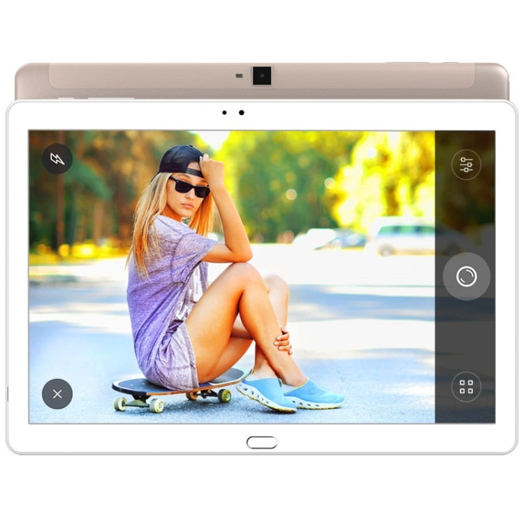 Cube Free Young X7 T10 Plus 4G Call Tablet, 3GB+32GB, 10.1 inch, Android 6.0 MTK MT8783V-CT Octa Core 1.5GHz, Support OTG & GPS & FM & Bluetooth & WiFi (White + Gold)