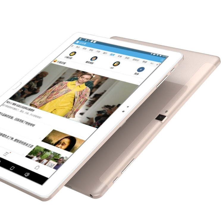 Cube Free Young X7 T10 Plus 4G Call Tablet, 3GB+32GB, 10.1 inch, Android 6.0 MTK MT8783V-CT Octa Core 1.5GHz, Support OTG & GPS & FM & Bluetooth & WiFi (White + Gold)