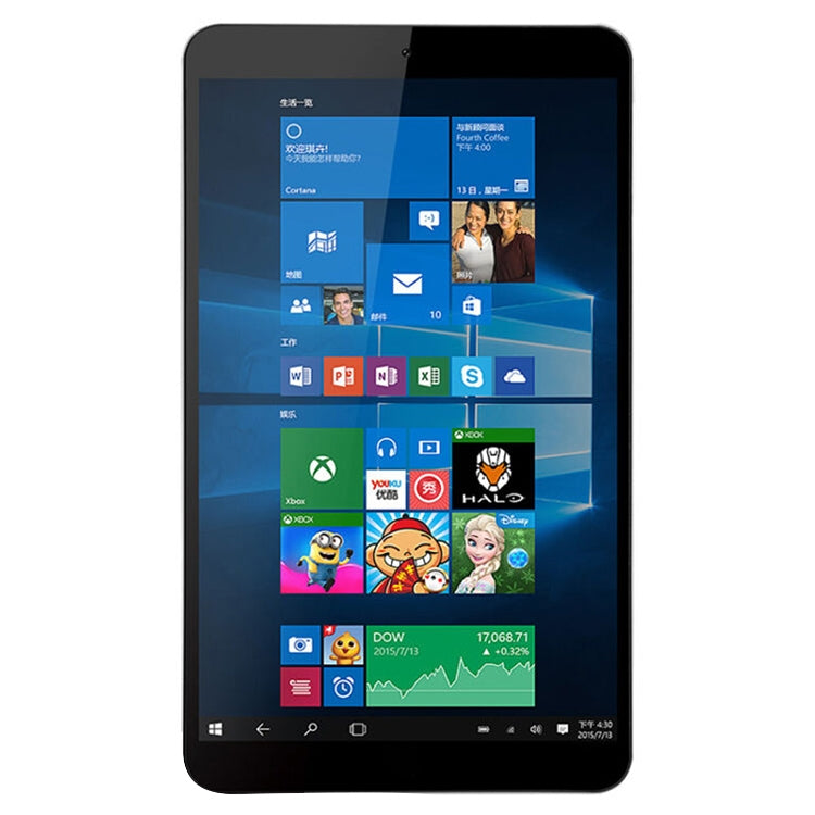 HSD8001 Tablet PC, 8 inch 2.5D Screen, 4GB+64GB, Windows 10, Intel Atom Z8300 Quad Core, Support TF Card & HDMI & Bluetooth & Dual WiFi