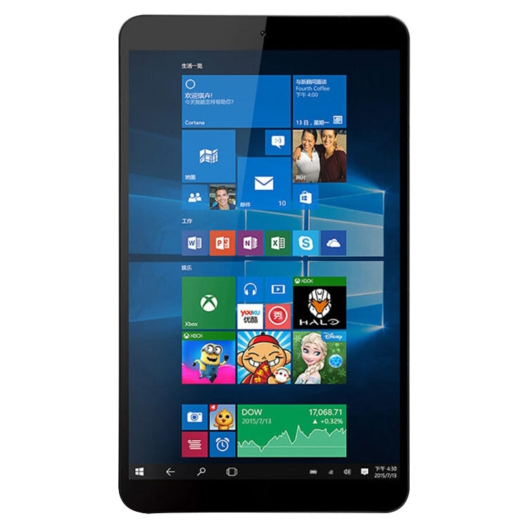 HSD8001 Tablet PC, 8 inch 2.5D Screen, 4GB+64GB, Windows 10, Intel Atom Z8300 Quad Core, Support TF Card & HDMI & Bluetooth & Dual WiFi