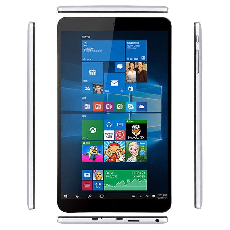 HSD8001 Tablet PC, 8 inch 2.5D Screen, 4GB+64GB, Windows 10, Intel Atom Z8300 Quad Core, Support TF Card & HDMI & Bluetooth & Dual WiFi