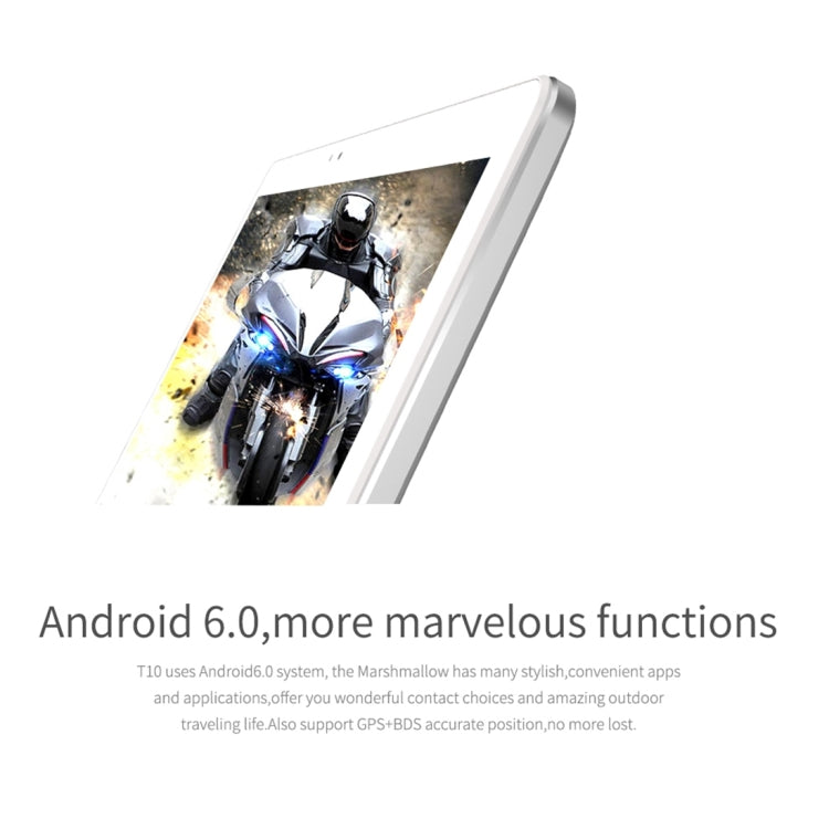 Y19 3G Call Tablet, 10.1 inch, 2GB+32GB, Android 6.0 MTK6735P Quad Core 1.0GHz, Support OTG & GPS & FM & Bluetooth & WiFi & Dual SIM