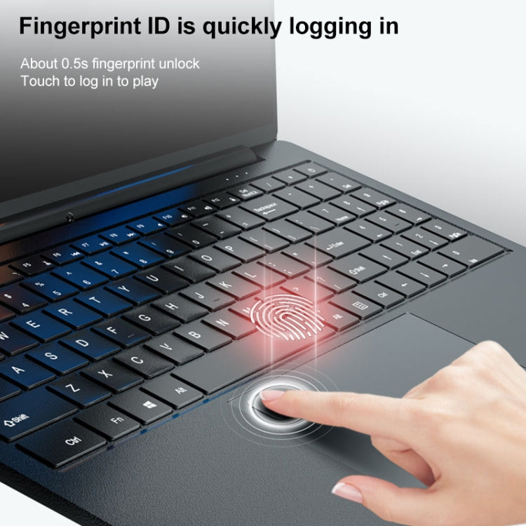 X8S Laptop, 15.6 inch, 12GB+256GB, Windows 10, Intel Celeron N5095 Quad Core 2.0GHz-2.9GHz, Support Dual Band WiFi / BT