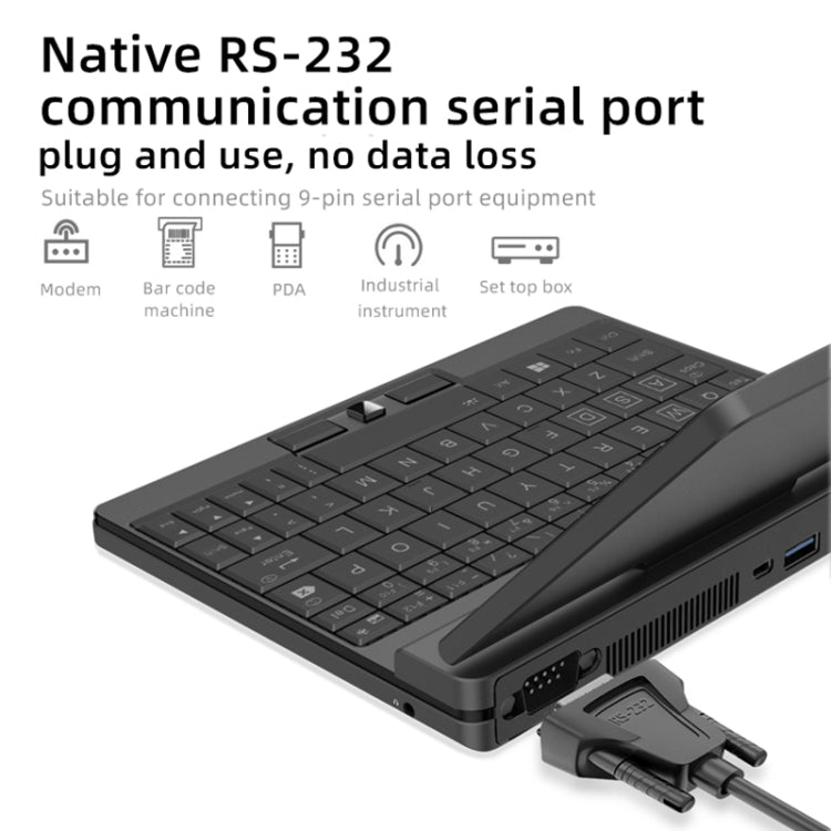 ONE-NETBOOK Engineer PC, 7.0 inch, 8GB+512GB, Windows 10 Intel Core M3-8100Y, Support Dual Band WiFi & Bluetooth & TF Card Expansion & Fingerprint Unlock(Black)