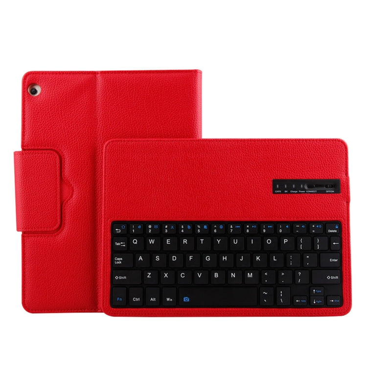 SA104 for Huawei M3 Tablet 10.1 inch ABS Litchi Texture Horizontal Flip Tablet Case + Bluetooth Keyboard