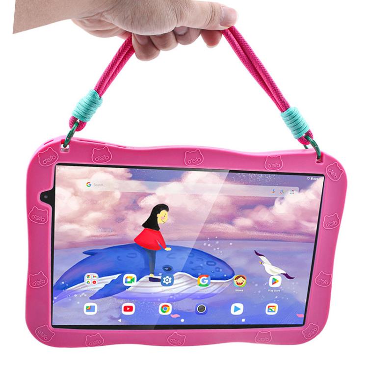 Boxchip D11 WiFi Kid Tablet PC with Silicone Case, 3GB+32GB, 10.1 inch Android 15 Allwinner A333 5-Core CPU, US Plug