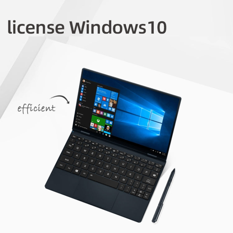ONE-NETBOOK OneMix 4, 10.1 inch, 8GB+256GB, Windows 10 Home, Intel Core i5-1130G7, Support Wi-Fi 6 & Bluetooth & Fingerprint Unlock(Dark Blue)