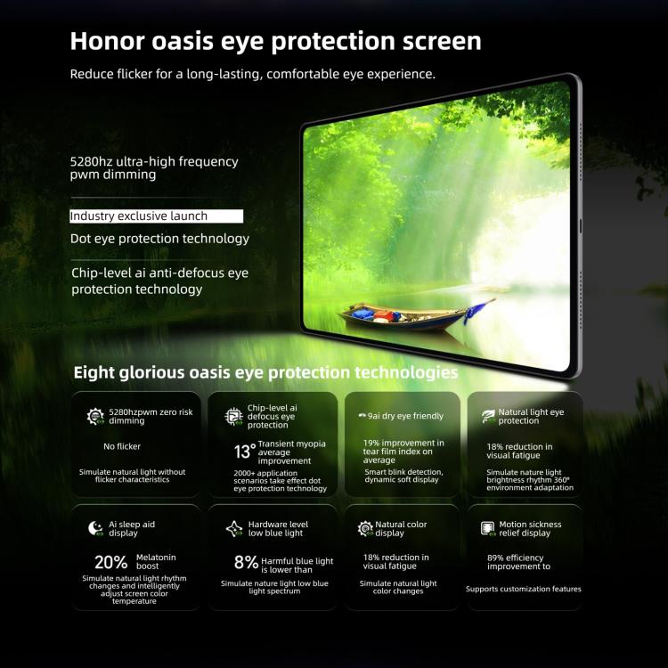 Honor MagicPad3 Pro 12.3 inch WiFi Tablet PC, 16GB+512GB MagicOS 10 Qualcomm Snapdragon 8 Gen5 Octa Core  - Grey