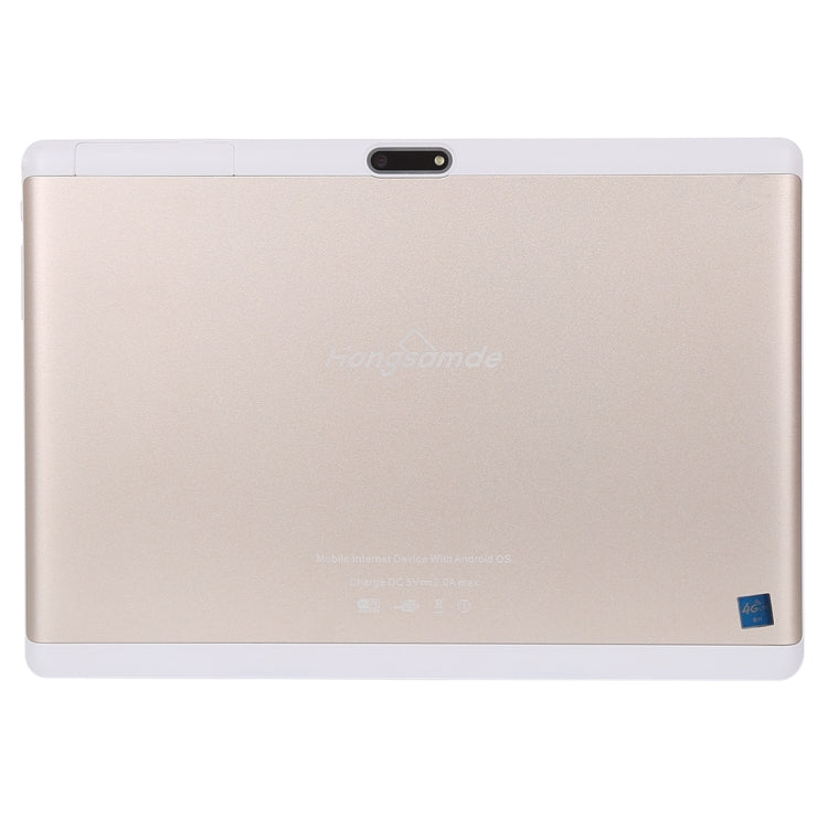 Hongsamde HSD-808 4G Call Tablet PC, 10.1 inch 2.5D, 2GB+32GB, 4500mAh Battery, Android 7.0 MT6753 Octa Core 64-bit 1.3GHz, Support Dual SIM & Bluetooth & WiFi & G-sensor & GPS & FM & OTG
