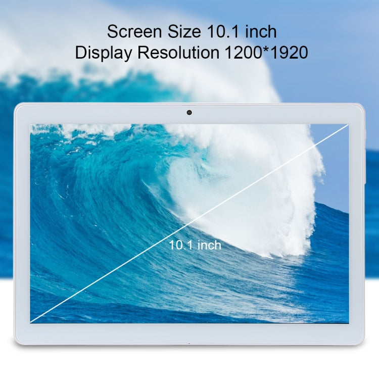 Hongsamde HSD-808 4G Call Tablet PC, 10.1 inch 2.5D, 2GB+32GB, 4500mAh Battery, Android 7.0 MT6753 Octa Core 64-bit 1.3GHz, Support Dual SIM & Bluetooth & WiFi & G-sensor & GPS & FM & OTG