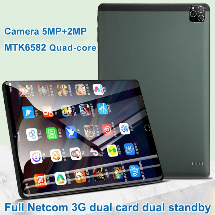 K108 3G Phone Call Tablet PC, 10.1 inch, 1GB+16GB, Android 5.0 MTK6582 Quad Core 1.6GHz, Dual SIM, WiFi, Bluetooth, FM, GPS
