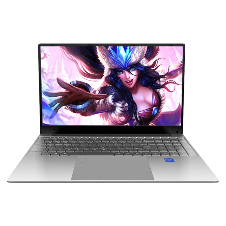 H15 15.6 inch Ultrathin Laptop, 16GB+256GB, Windows 11 Intel Celeron N5095 Quad Core, US Plug  - Silver