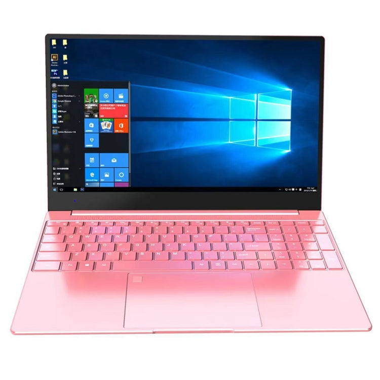 H15 15.6 inch Ultrathin Laptop, 16GB+512GB, Windows 11 Intel Celeron N5095 Quad Core, US Plug  - Rose Gold