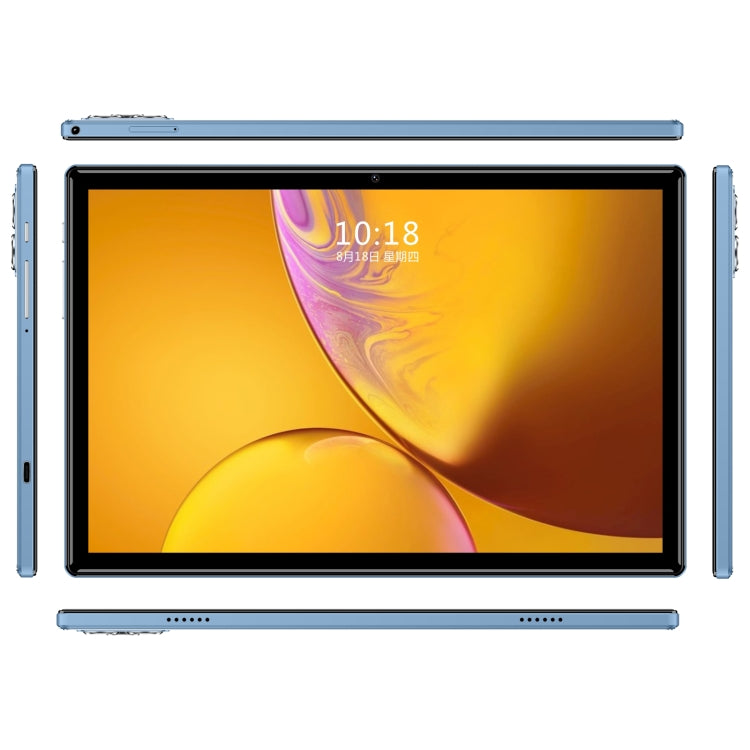 X09 10.1 inch 4G LTE Tablet PC, 4GB+64GB, Android 8.1 MTK6755 Octa Core, Support Dual SIM, EU Plug
