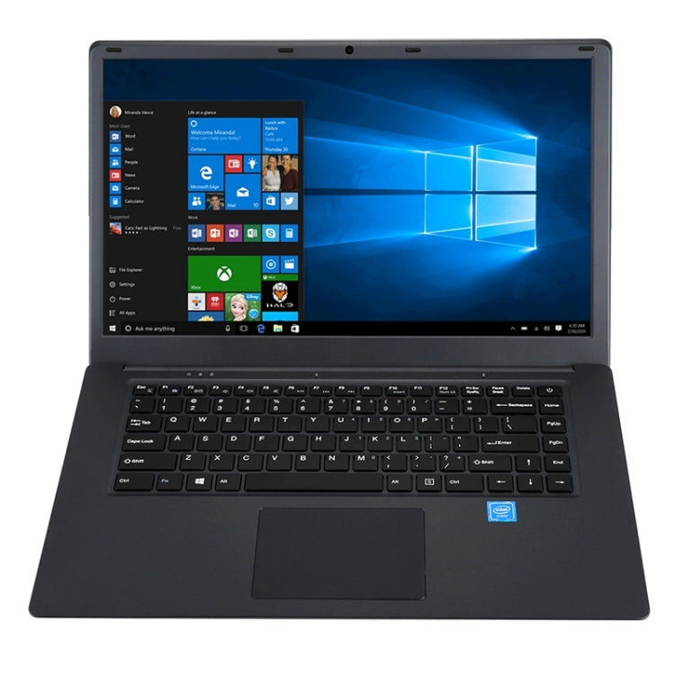 HPC156 Ultrabook, 15.6 inch, 2GB+32GB, Windows 10 Professional Edition Intel N3060 or Intel N3050 or N3350 Quad Core Up to 1.92Ghz, Random CPU Delivery, Support TF Card & Bluetooth & WiFi, US/EU Plug