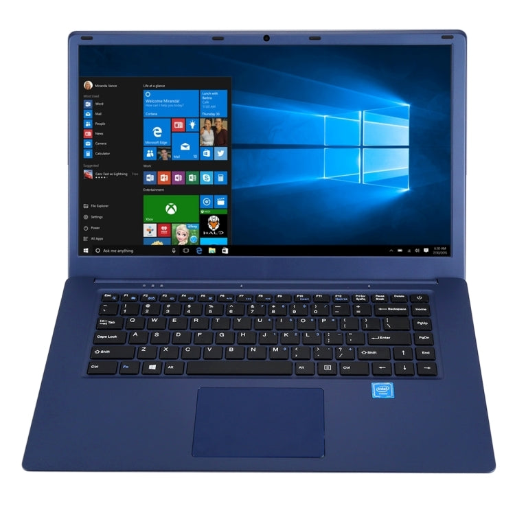 HPC156 Ultrabook, 15.6 inch, 2GB+32GB, Windows 10 Professional Edition Intel N3060 or Intel N3050 or N3350 Quad Core Up to 1.92Ghz, Random CPU Delivery, Support TF Card & Bluetooth & WiFi, US/EU Plug
