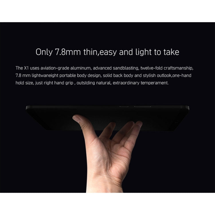 ALLDOCUBE X1 T801 4G Call Tablet, 8.4 inch, 4GB+64GB, Fingerprint Unlock, Android 7.1 MTK X20ï¼ˆMT6797ï¼‰Deca Core Up to 2.3GHz, Support OTG & GPS & FM & Bluetooth & Dual Band WiFi & Dual SIM Dual Standby(Black)