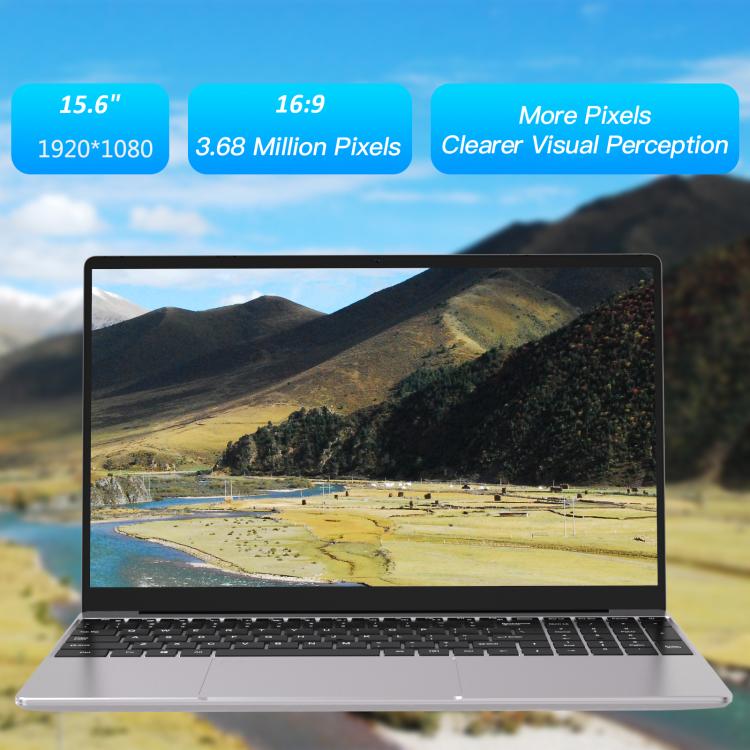 N5095 15.6 inch Laptop, 8GB+256GB, Windows 11 Intel Celeron N5095 Quad Core, Support Fingerprint Unlock, AU Plug