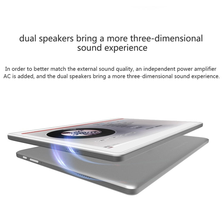 ALLDOCUBE M5X T1006X 4G Call Tablet, 10.1 inch, 4GB+64GB, 6600mAh Battery, Android 8.0 MTK X27 (MT6797X) Deca Core Up to 2.6GHz, Support Bluetooth & Dual Band WiFi & Dual SIM & OTG & GPS & FM (White+Silver)