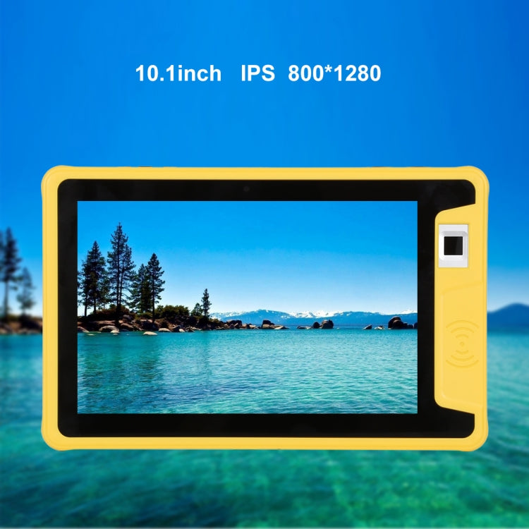 HSD5200 4G Phone Call Tablet PC, 10.1 inch, 2GB+32GB, IP66 Waterproof Dustproof Shockproof, Fingerprint Identification, 6000mAh Battery, Android 9.0 MT6761 Quad Core 2.0GHz 64-bit, Support NFC, GPS, TF Card, WiFi, Bluetooth, OTG, FM