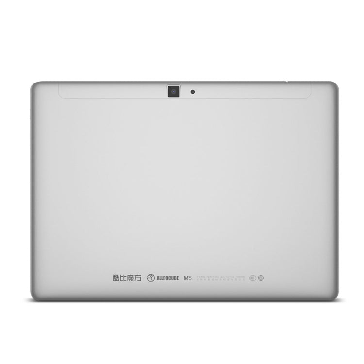 ALLDOCUBE M5 T1006 4G Call Tablet, 10.1 inch, 4GB+64GB, 6600mAh Battery, Android 8.0 MTK X20 (MT6797) Deca Core Up to 2.3GHz, Support OTG & GPS & FM & Bluetooth & Dual Band WiFi & Dual SIM Card(White+Silver)