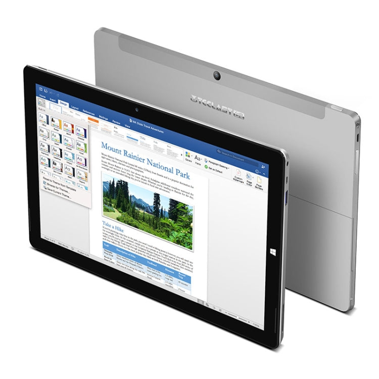 Teclast X3 Plus Tablet, 6GB+64GB, 24880mWh Battery, 11.6 inch, Windows 10 Home, Intel Apollo Lake N3450 Quad-core 1.1-2.2GHz, Support OTG & Bluetooth & Dual Band WiFi(Black+Grey)