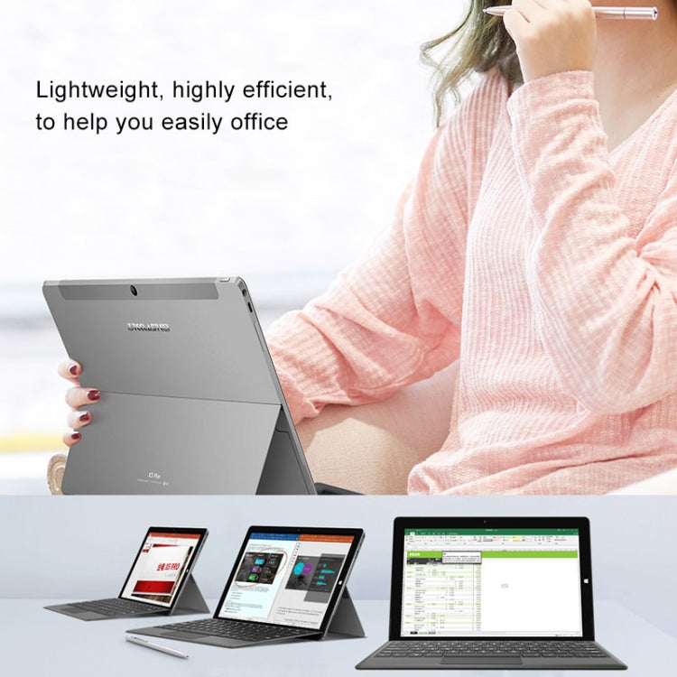 Teclast X3 Plus Tablet, 6GB+64GB, 24880mWh Battery, 11.6 inch, Windows 10 Home, Intel Apollo Lake N3450 Quad-core 1.1-2.2GHz, Support OTG & Bluetooth & Dual Band WiFi(Black+Grey)