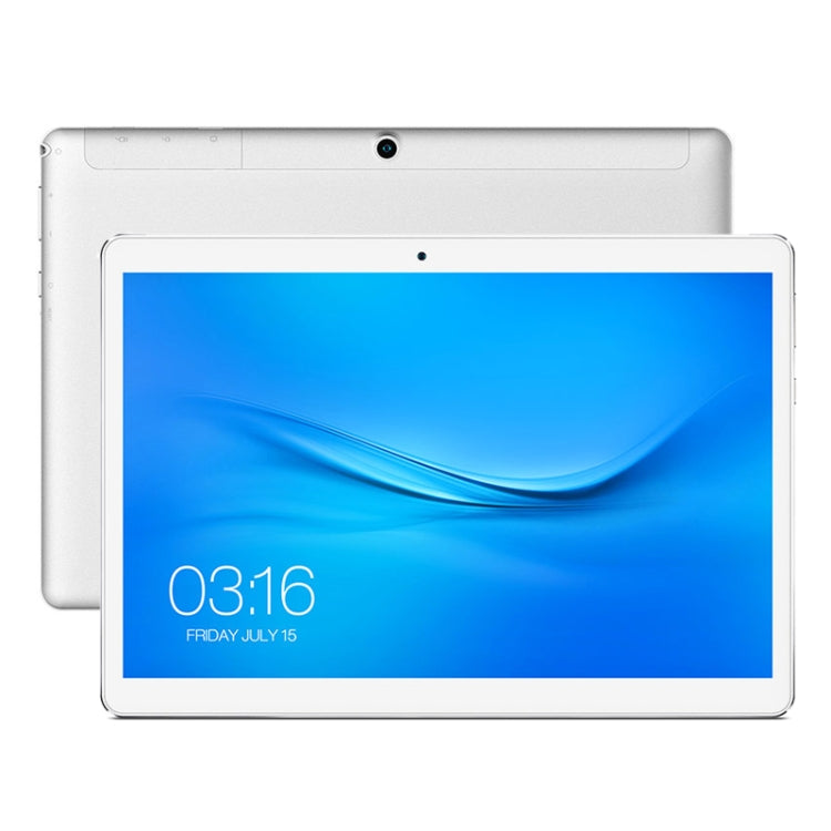 Teclast A10S Tablet, 10.1 inch, 2GB+32GB, 6000mAh Battery,  Android 7.0 MT8163 Quad Core 64-bit 1.5GHz, Support Bluetooth & Dual Band WiFi & TF Card & OTG & GPS & Micro HDMI(Silver)
