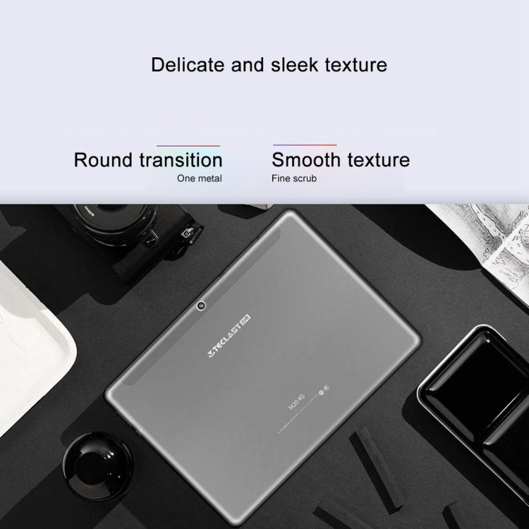 Teclast M20 4G Tablet, 10.1 inch, 4GB+128GB, 6600mAh Battery,  Android 8.0 MT6797(X20) Deca Core 64-bit 2.3GHz, Support Bluetooth & Dual Band WiFi & Dual Micro-SIM & TF Card & OTG & GPS(Grey)