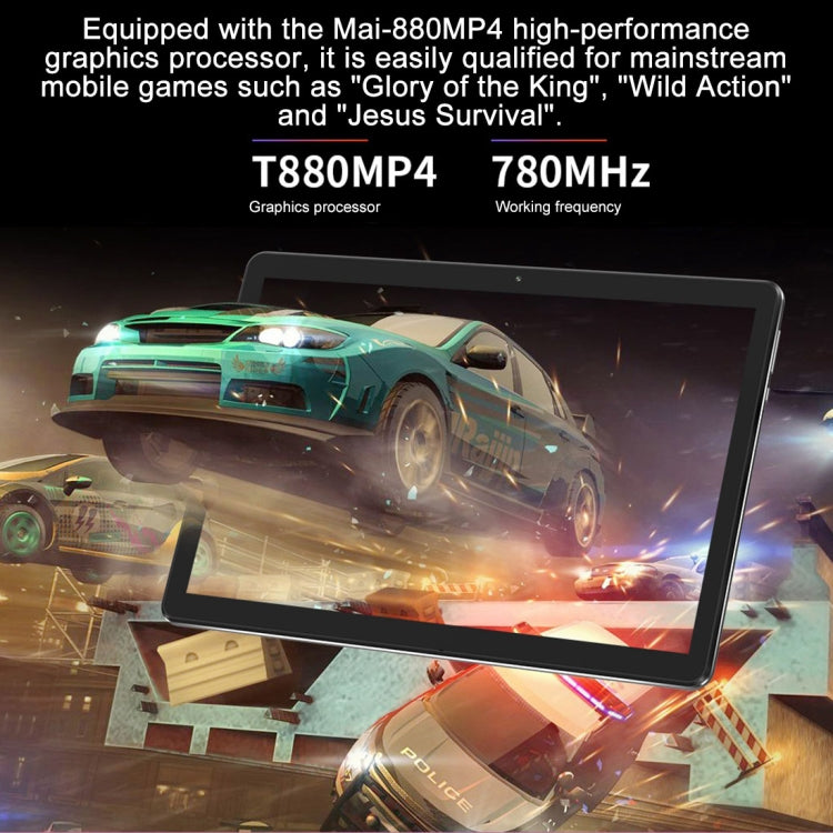 Teclast M20 4G Tablet, 10.1 inch, 3GB+32GB, 6600mAh Battery,  Android 8.0 MT6797(X20) Deca Core 64-bit 2.3GHz, Support Bluetooth & Dual Band WiFi & Dual Micro-SIM & TF Card & OTG & GPS(Grey)