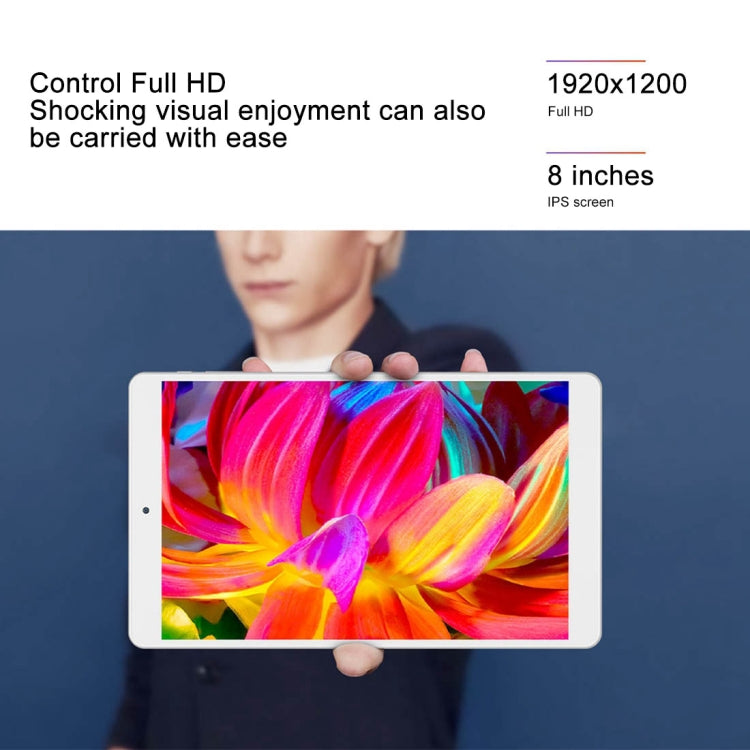 Teclast P80 Pro Tablet, 8.0 inch, 3GB+16GB, 5000mAh Battery,  Android 7.0 MT8163 Quad Core 64-bit 1.5GHz, Support Bluetooth & Dual Band WiFi & TF Card & OTG & GPS(Champagne Gold)