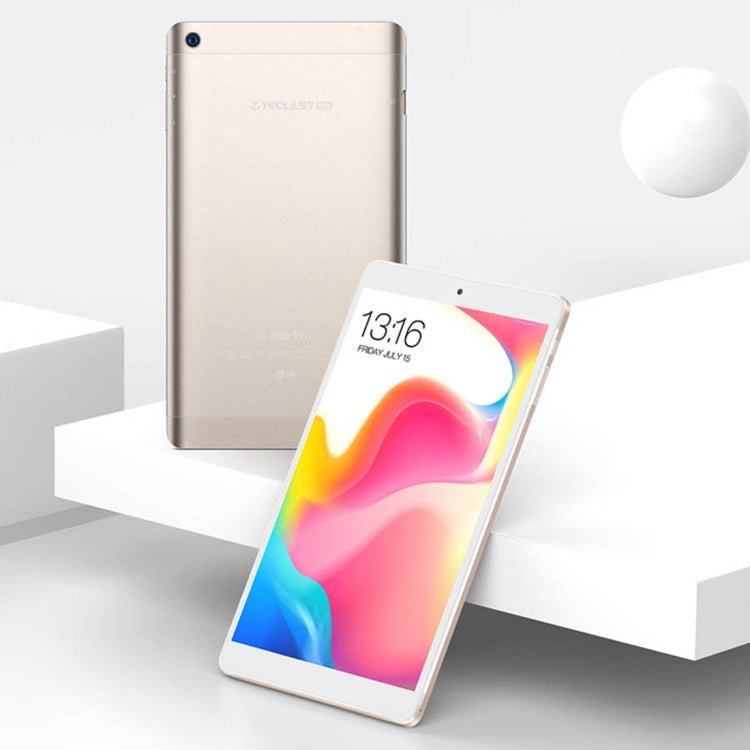 Teclast P80 Pro Tablet, 8.0 inch, 3GB+32GB, 5000mAh Battery,  Android 7.0 MT8163 Quad Core 64-bit 1.5GHz, Support Bluetooth & Dual Band WiFi & TF Card & OTG & GPS(Champagne Gold)