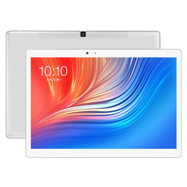 Teclast T20 Tablet, 10.1 inch, 4GB+64GB, 8100mAh Battery,  Android 7.1 MT6797T(X27) Deca Core 2.6GHz, Support Fingerprint Identification & Bluetooth & Dual Band WiFi & TF Card & OTG & GPS(Silver)