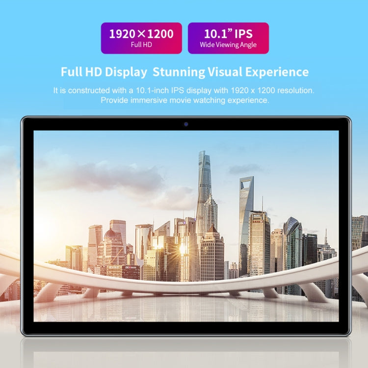HSD1052 4G LTE Tablet PC, 10.1 inch, 4GB+64GB, Android 10, Unisoc SC9863A Octa Core Cortex A55 1.6GHz, Support Dual SIM & Bluetooth & WiFi & OTG, EU Plug