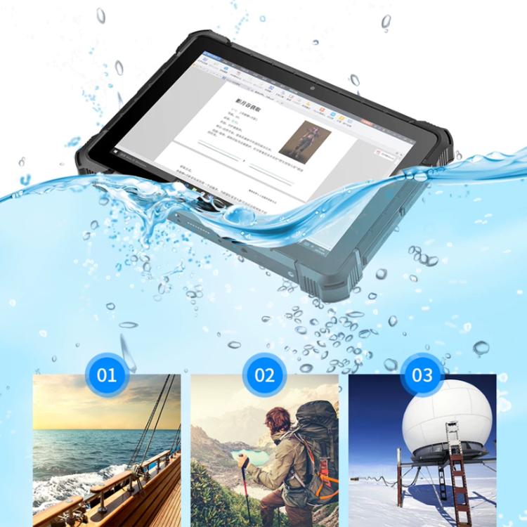 PiPo X4 10.1 inch IP67 Rugged Tablet PC, 12GB+256GB, Windows10 Intel Alder Lake N100 Quad Core, US Plug